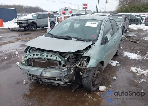 2010 Toyota Yaris z USA, uszkodzony, nr VIN JTDBT4K30A4069943